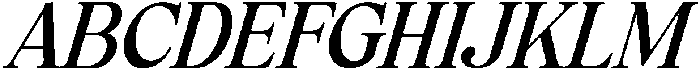 Elfreya Medium Italic otf (500) Font UPPERCASE