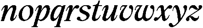 Elfreya Medium Italic otf (500) Font LOWERCASE