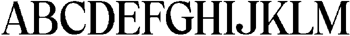 Elfreya Medium otf (500) Font UPPERCASE