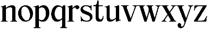 Elfreya Medium otf (500) Font LOWERCASE