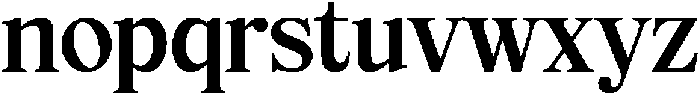 Elfreya Semibold otf (600) Font LOWERCASE