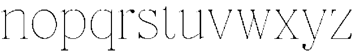 Elfreya Thin otf (100) Font LOWERCASE