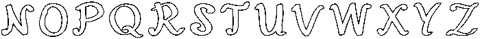 Elfy Regular otf (400) Font UPPERCASE