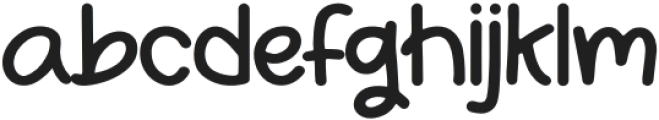 Elgantary Regular otf (400) Font LOWERCASE