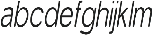 Elghita Sans Slant Condensed  Light otf (300) FONT