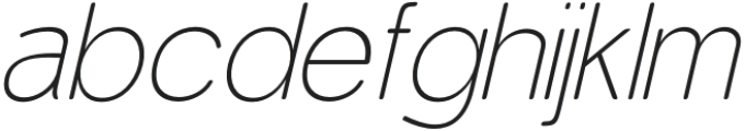 Elghita Sans Slant Thin otf (100) FONT