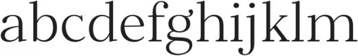 Elgraine Light otf (300) Font LOWERCASE