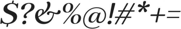 Elgraine Medium Italic otf (500) Font OTHER CHARS