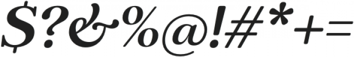 Elgraine SemiBold Italic otf (600) Font OTHER CHARS