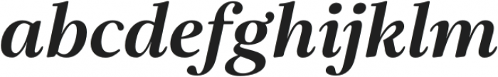 Elgraine SemiBold Italic otf (600) Font LOWERCASE