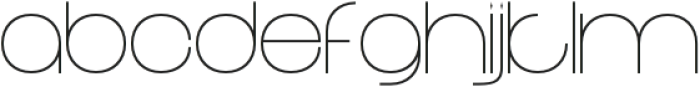 Elgrand Regular otf (400) Font LOWERCASE