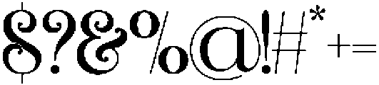 Elicka otf (400) Font OTHER CHARS