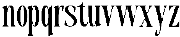 Elient Regular otf (400) Font LOWERCASE