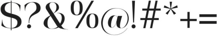 Eligthea Variable Extra Bold otf (700) Font OTHER CHARS