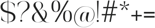 Eligthea Variable Regular otf (400) Font OTHER CHARS