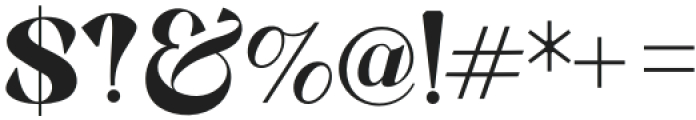 ElikaGorica otf (400) Font OTHER CHARS