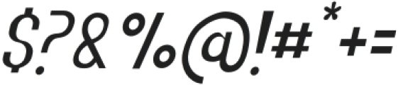 Elingo Extralight Italic otf (200) Font OTHER CHARS