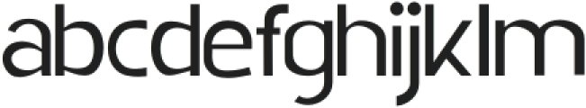 Elingo Extralight otf (200) Font LOWERCASE