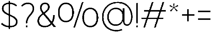 Elinos-Regular otf (400) Font OTHER CHARS