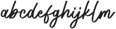 Elissa Signature otf (400) Font LOWERCASE