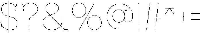 Elixia Regular otf (400) Font OTHER CHARS