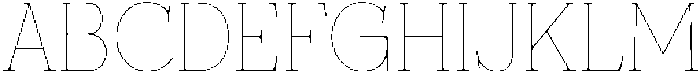 Elixia Regular otf (400) Font UPPERCASE