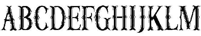Elixir Regular otf (400) Font UPPERCASE