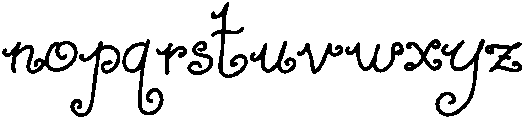 Elizabeth otf (400) Font LOWERCASE