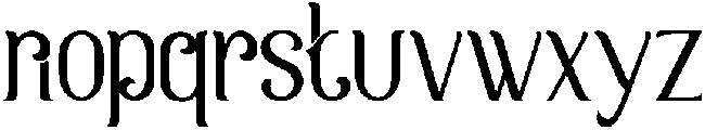 Elizabeth otf (400) Font LOWERCASE