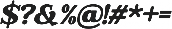 Elkoga Semi Bold Italic otf (600) Font OTHER CHARS