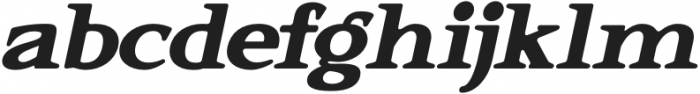 Elkoga Semi Bold Italic otf (600) Font LOWERCASE