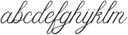 Ellabette Regular otf (400) Font LOWERCASE