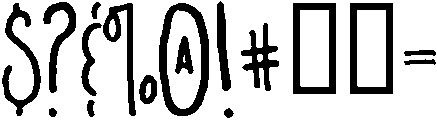 Elliot otf (400) Font OTHER CHARS