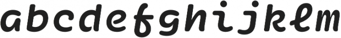 Ellograph CF Bold Italic otf (700) Font LOWERCASE