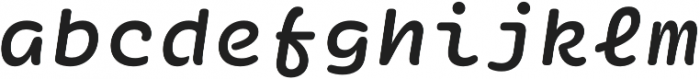 Ellograph CF Demi Bold Italic otf (600) Font LOWERCASE