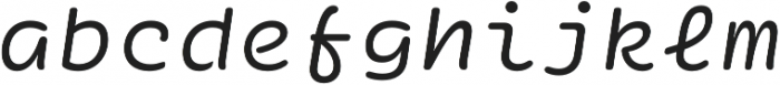 Ellograph CF Light Italic otf (300) Font LOWERCASE
