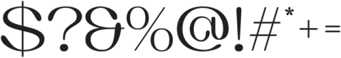 Elmaro Regular otf (400) Font OTHER CHARS