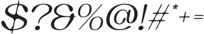 ElmaroDrawn-Italic otf (400) Font OTHER CHARS