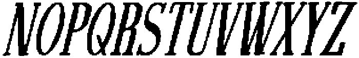 Elmonta Slant otf (400) Font UPPERCASE