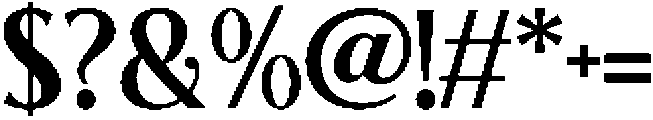 Elnaks otf (400) Font OTHER CHARS