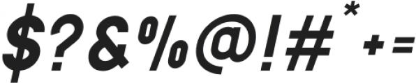 Eloque Medium Italic otf (500) Font OTHER CHARS