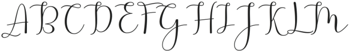 Elosthin Regular otf (100) Font UPPERCASE