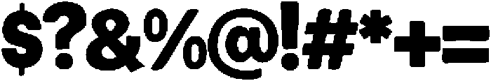 Eloura Blend Sans otf (400) Font OTHER CHARS