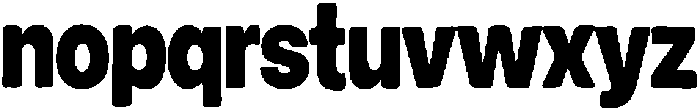 Eloura Blend Sans otf (400) Font LOWERCASE