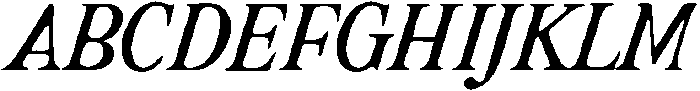 Eloura Blend Serif otf (400) Font UPPERCASE