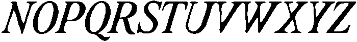 Eloura Blend Serif otf (400) Font UPPERCASE