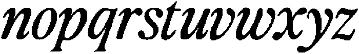 Eloura Blend Serif otf (400) Font LOWERCASE