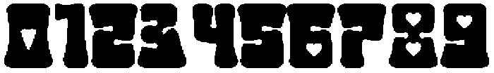 Elovero Regular otf (400) Font OTHER CHARS