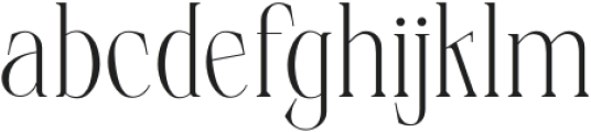 Elphadora Light otf (300) Font LOWERCASE