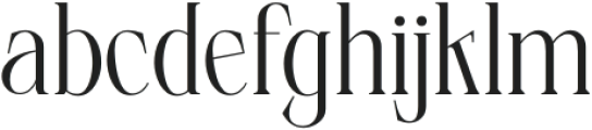 Elphadora Medium otf (500) Font LOWERCASE